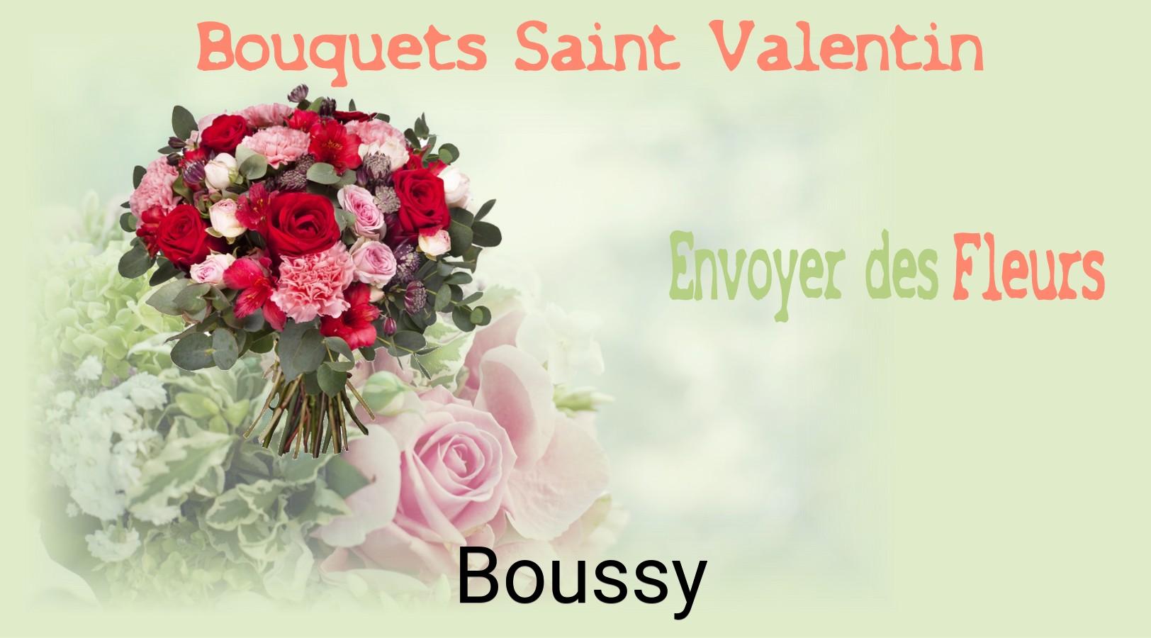 Roses de Saint-Valentin livrées à Boussy